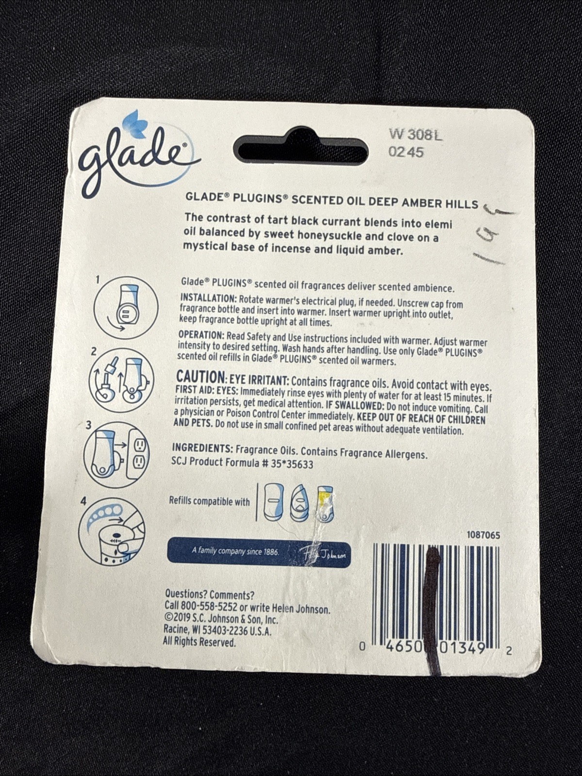 Glade Plug Ins Scented Oil Black Currant Refills 2 Refills 2019 gallery