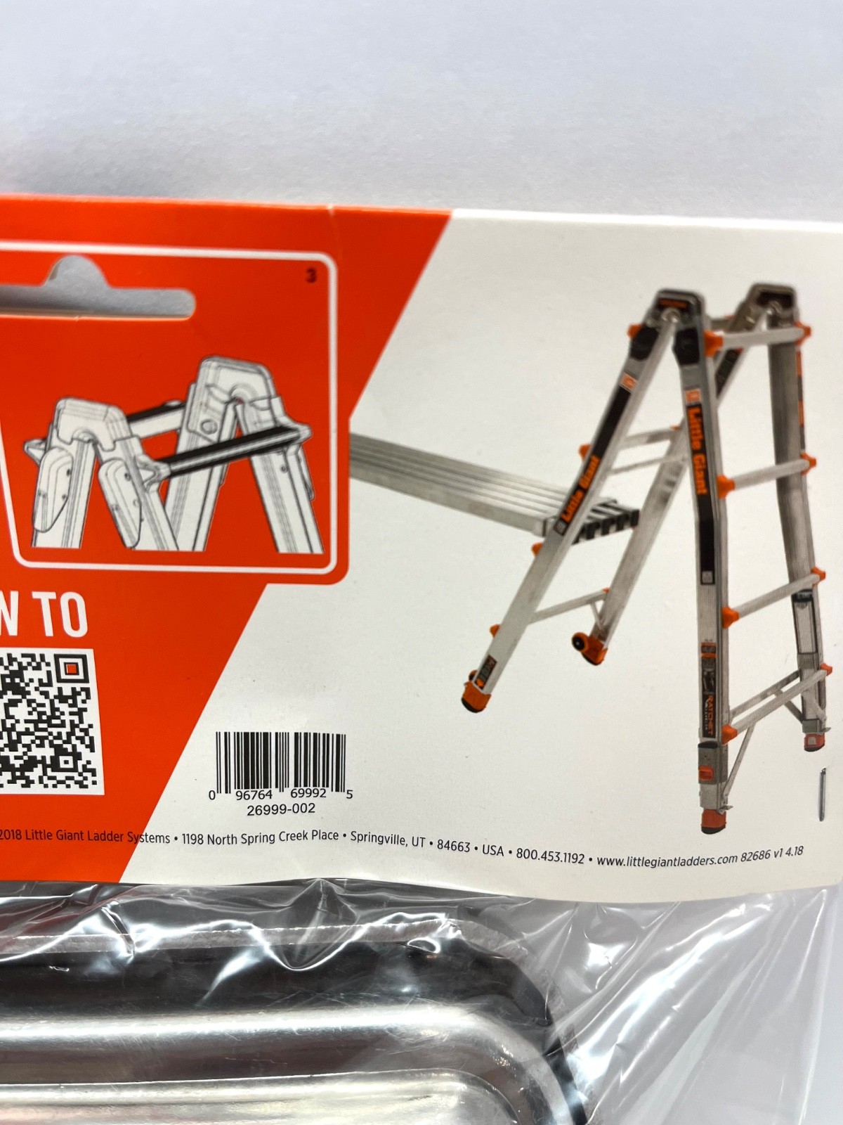NEW Little Giant Ladder Systems Aluminum Trestle Brackets 26999-002 gallery