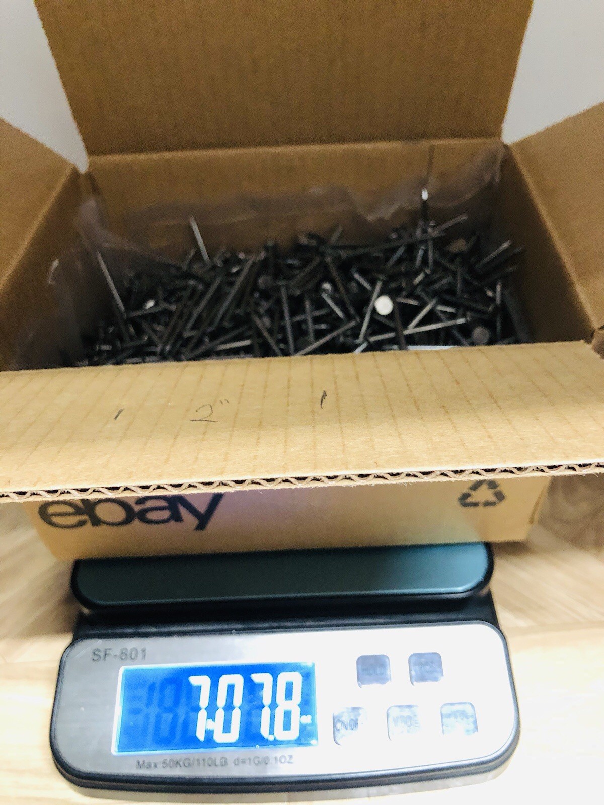 7 LBS. NAILS 6D 2” Galvanized smooth Shank Deck, Fence NAILS gallery