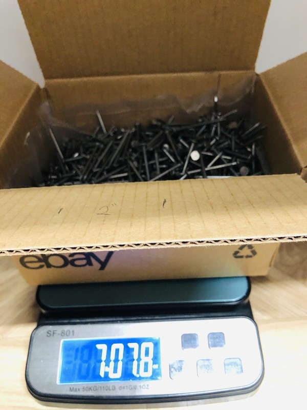 7 LBS. NAILS 6D 2” Galvanized smooth Shank Deck, Fence NAILS gallery