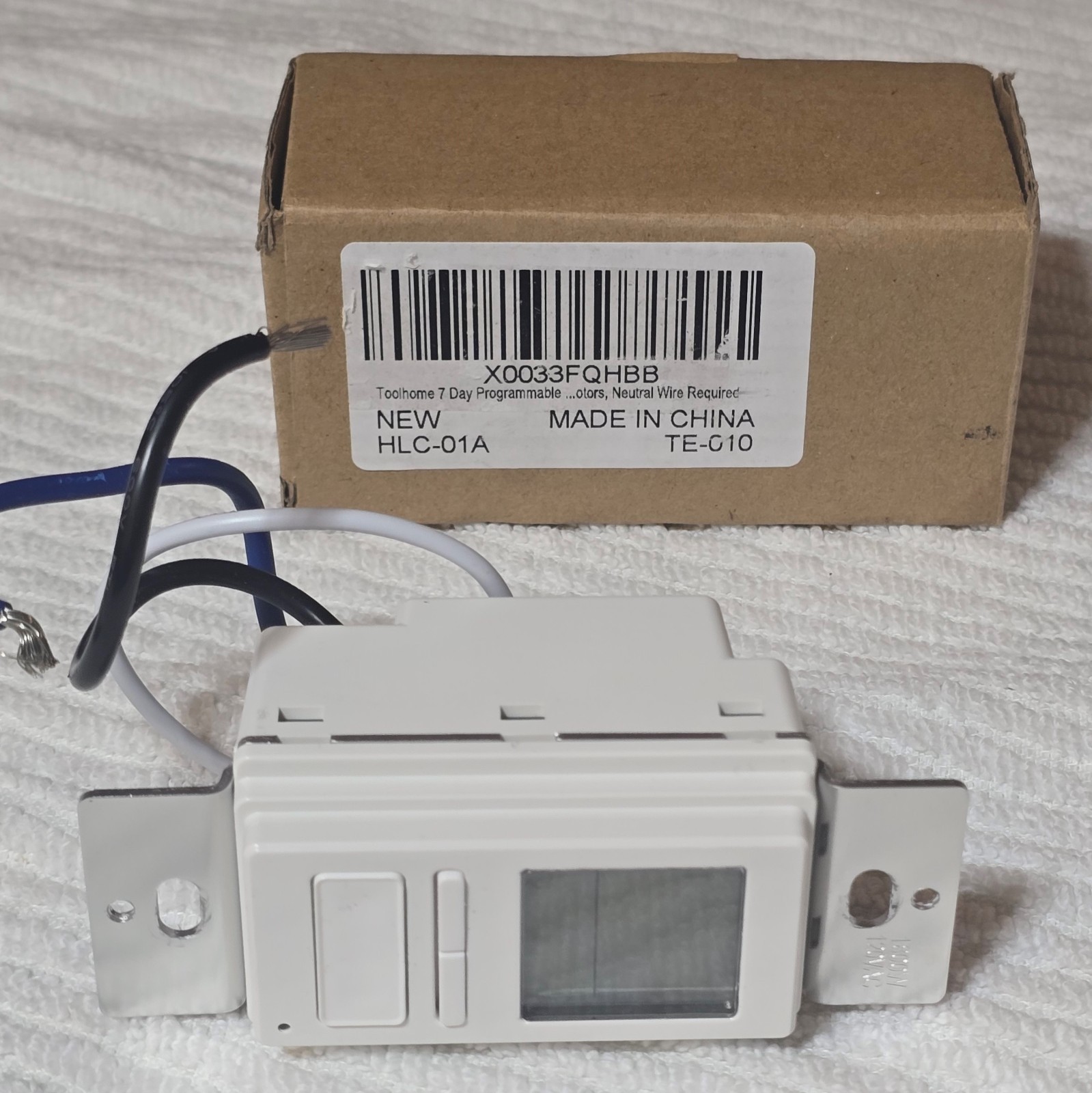 7 Day Programmable In-Wall Timer Switch Digital Sunrise Sunset Lighting Fan Time gallery