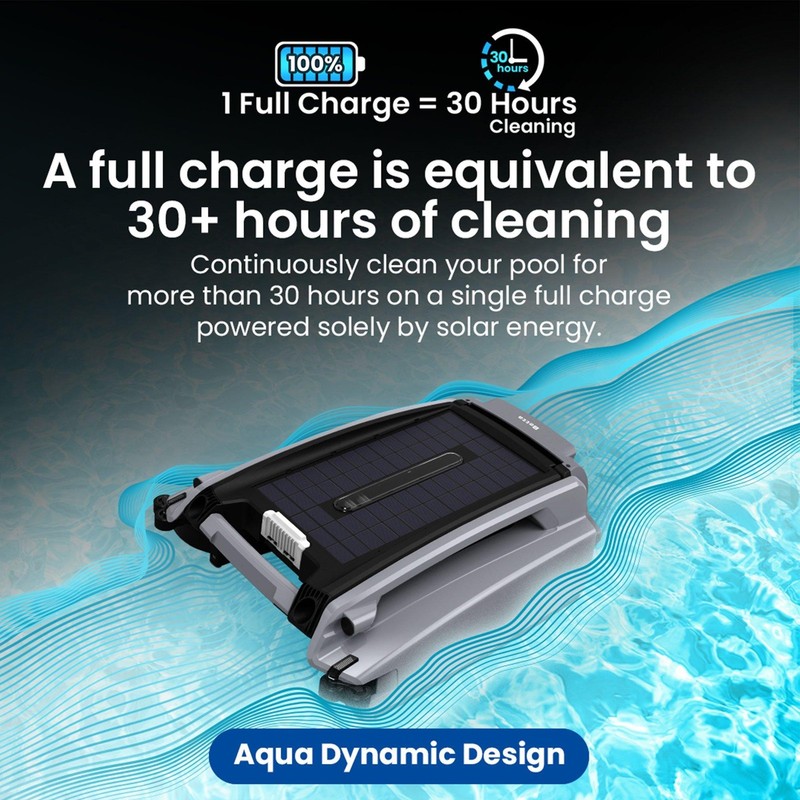 Betta SE Plus Solar Powered Smart Robotic Pool Skimmer, 2-Year Warranty gallery