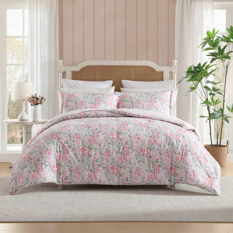 Laura Ashley - Comforter Set Soft Breathable Bedding Matching Sham Romantic gallery