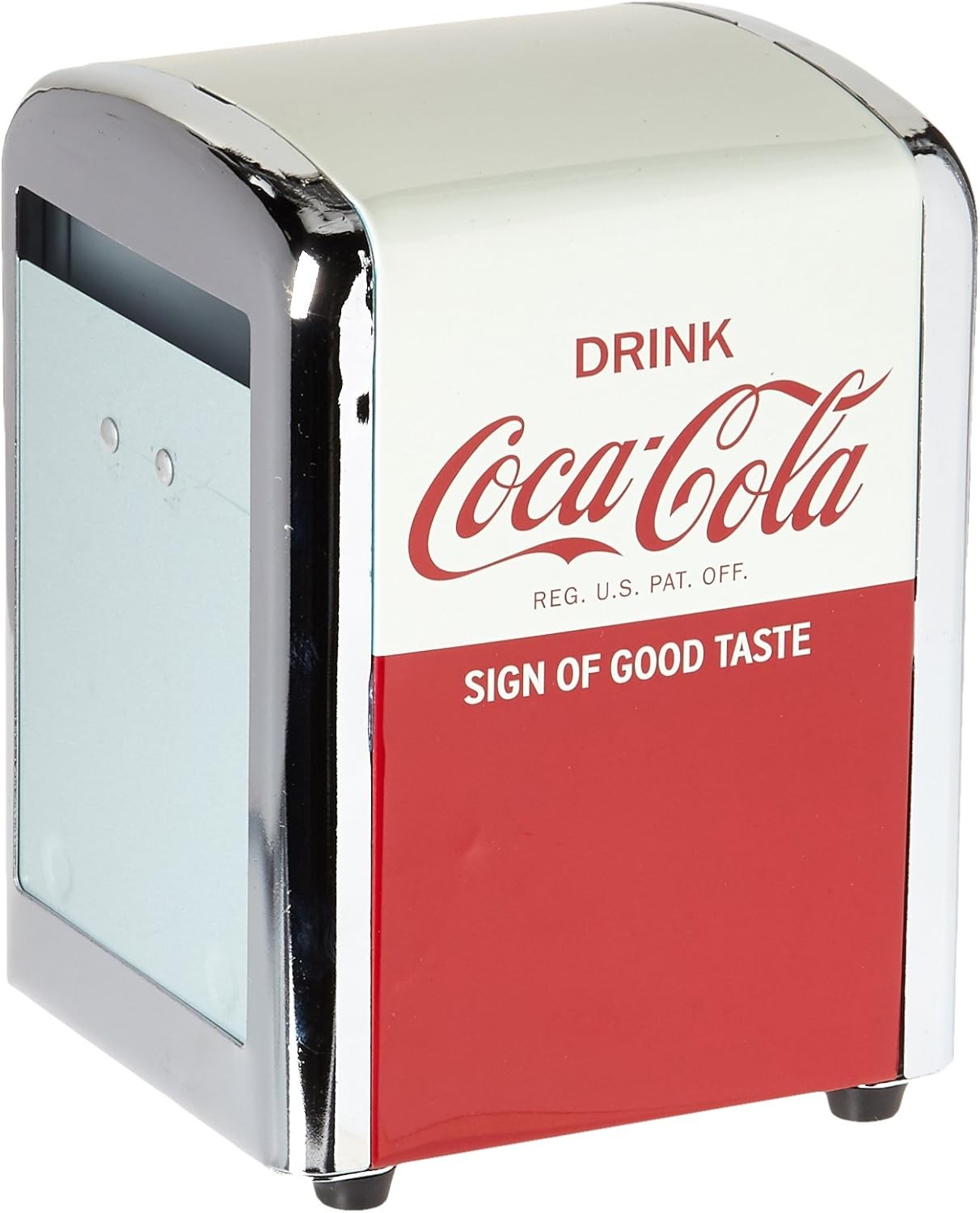 Coca-Cola Napkin Dispenser, Half, Red gallery