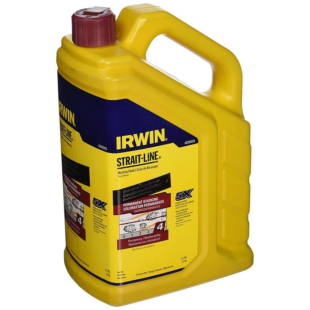 Irwin 4935525 4 lb. Crimson Red Permanent Chalk gallery