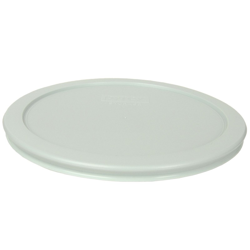 Pyrex 7402-PC Muddy Aqua Plastic Round Storage Lid Cover (2-Pack) gallery