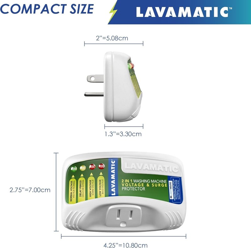 Lavamatic WS-10521 Electronic Surge Protector for Washing Machine gallery