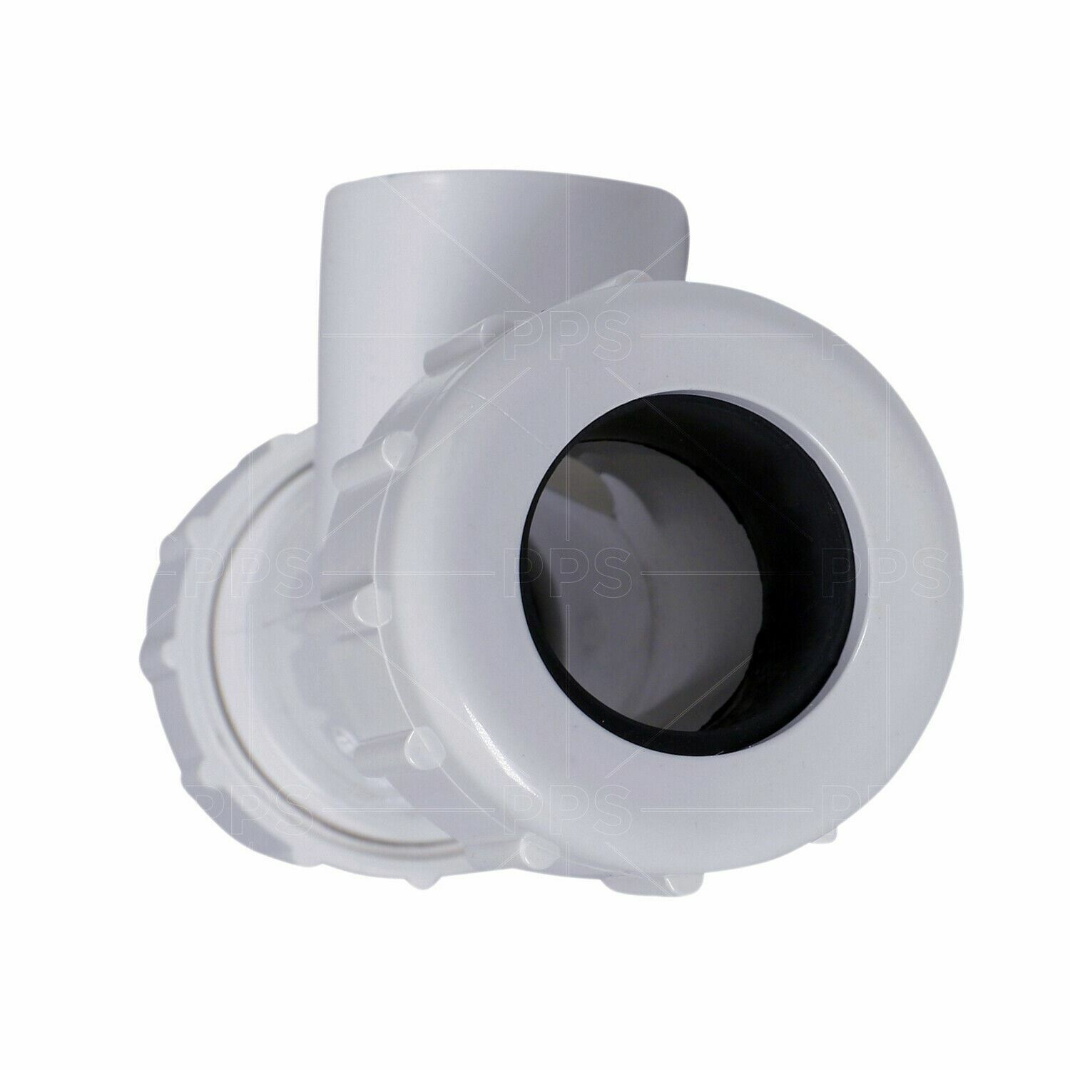 PVC Compression Tee Pipe Plumbing Fitting Threaded Solvent Branch 1/2"in-2"in gallery