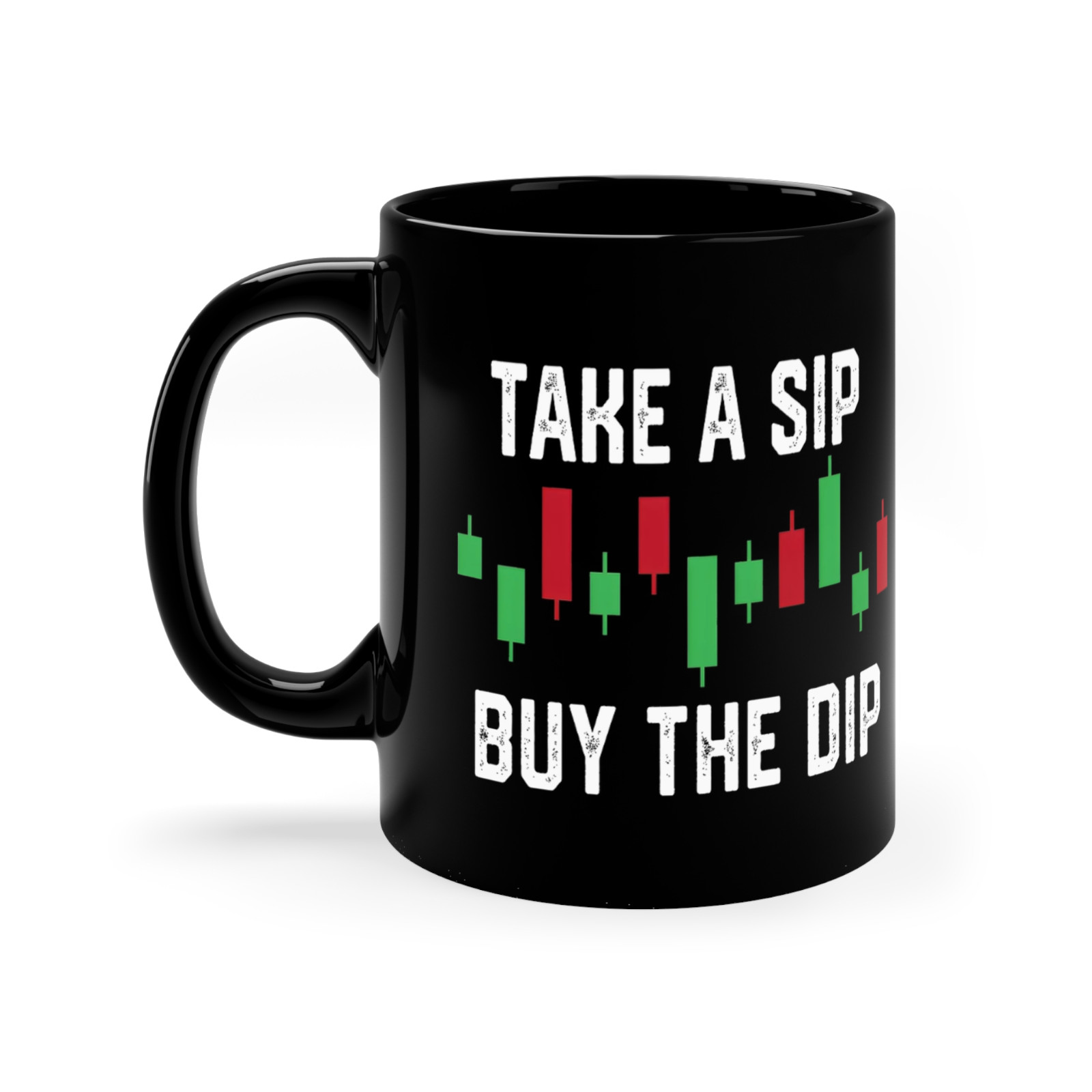 Trading Coffee Mug - Take a Sip Buy the Dip 11oz | 15 oz gallery