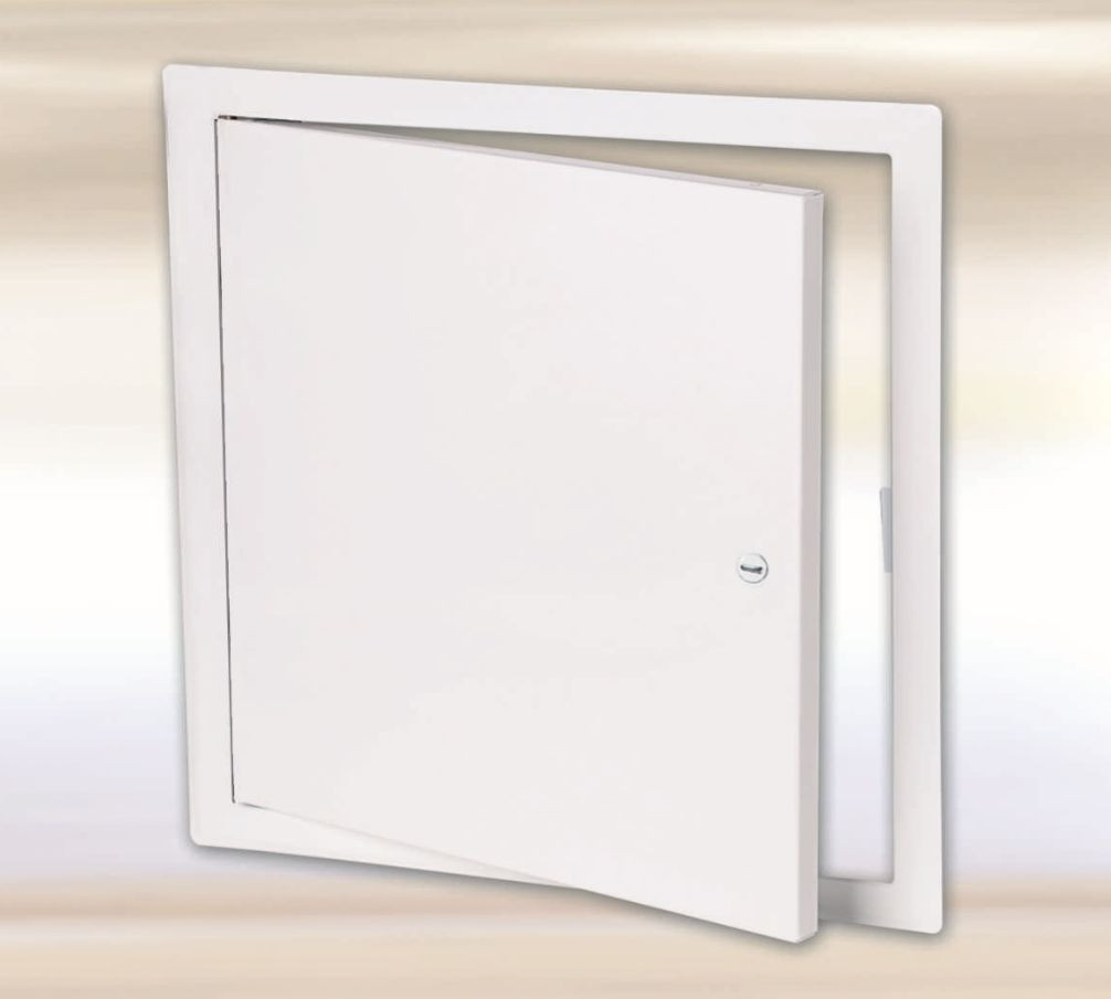 8" X 8" System B10 Metal Access Panel -White Powder Coat with Screwdriver Lock gallery