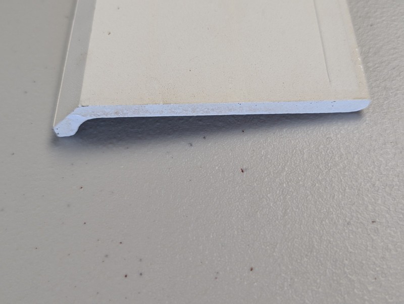 Ceramic Tile Cove Base Speckled Gloss White Monarch 6x4.25 Reclaimed gallery