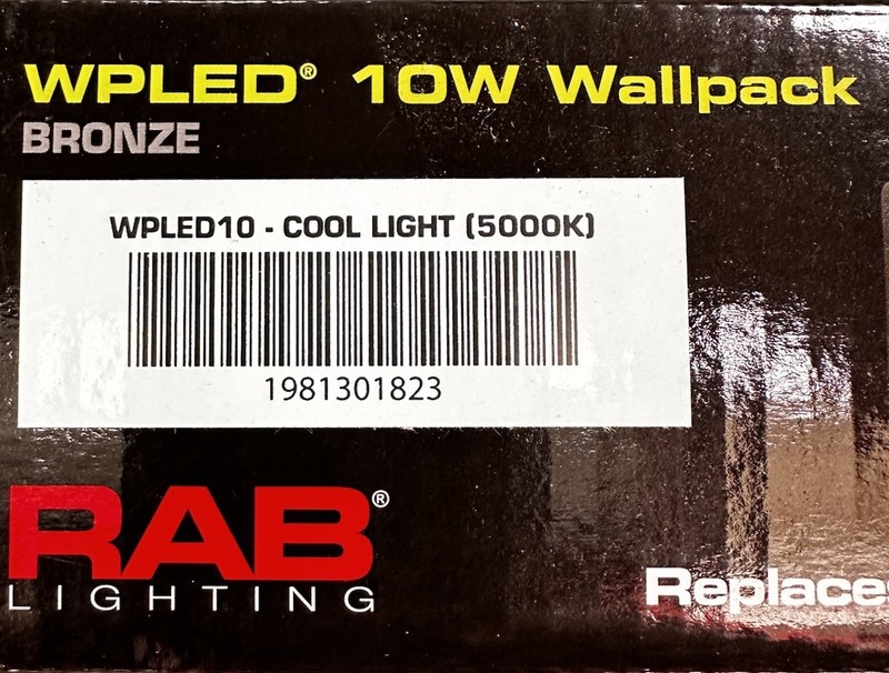 Rab 10w LED Wall Pack For Security Around Home Or Business gallery