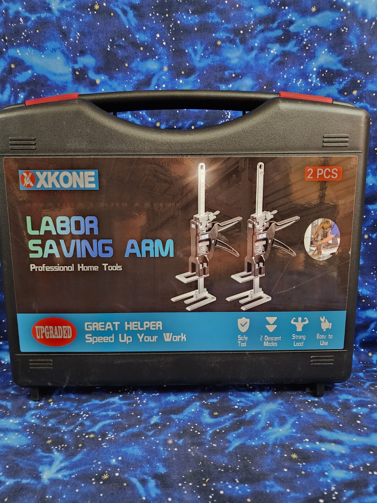 XKONE Labor Saving Arm Jack 2 Pack, All-Steel Multifunctional Lifting Tools BLCK gallery