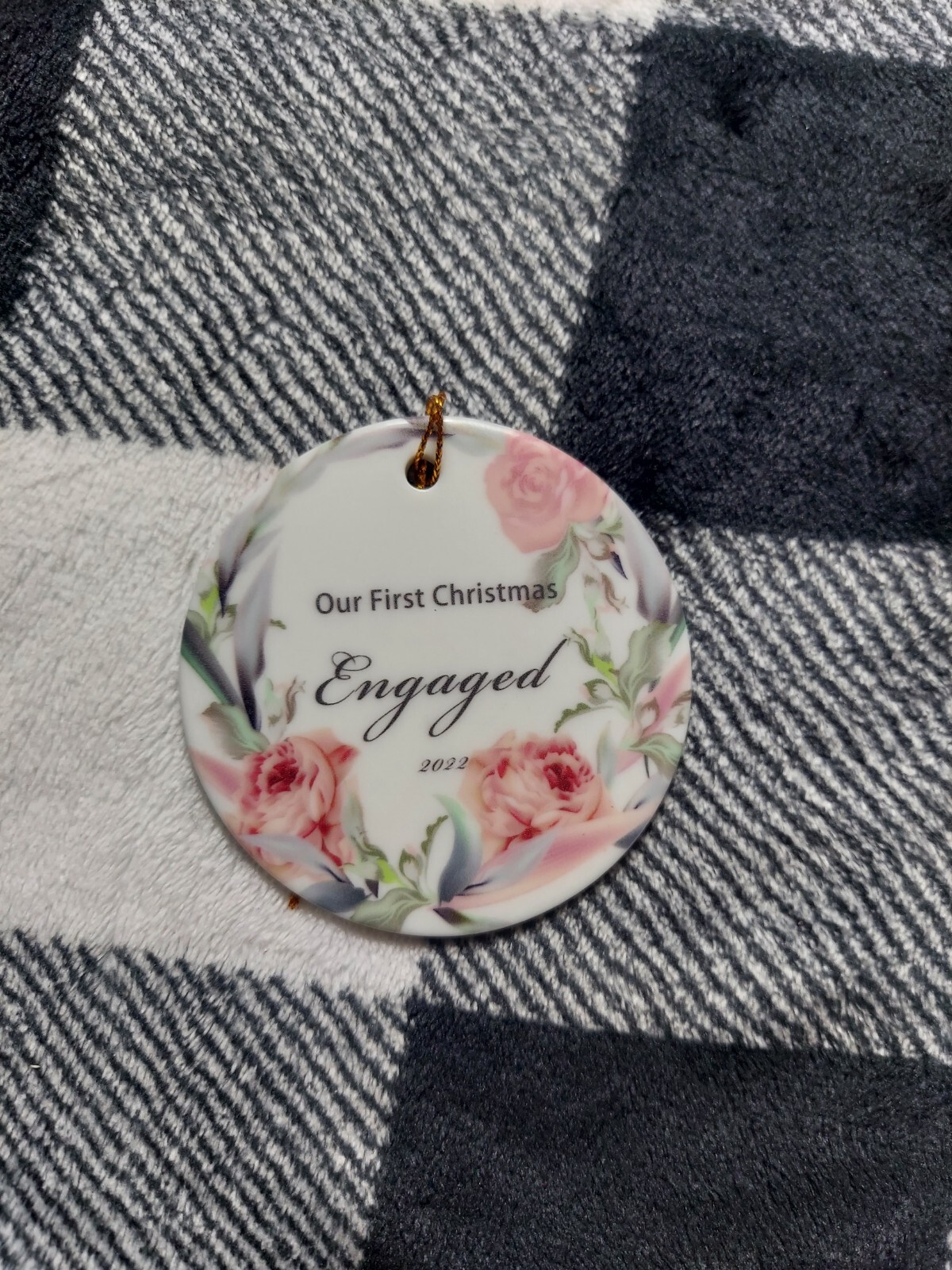 First Christmas Engaged Ornament 2022 as Mr & Mrs Wedding & Bridal Shower Gifts gallery