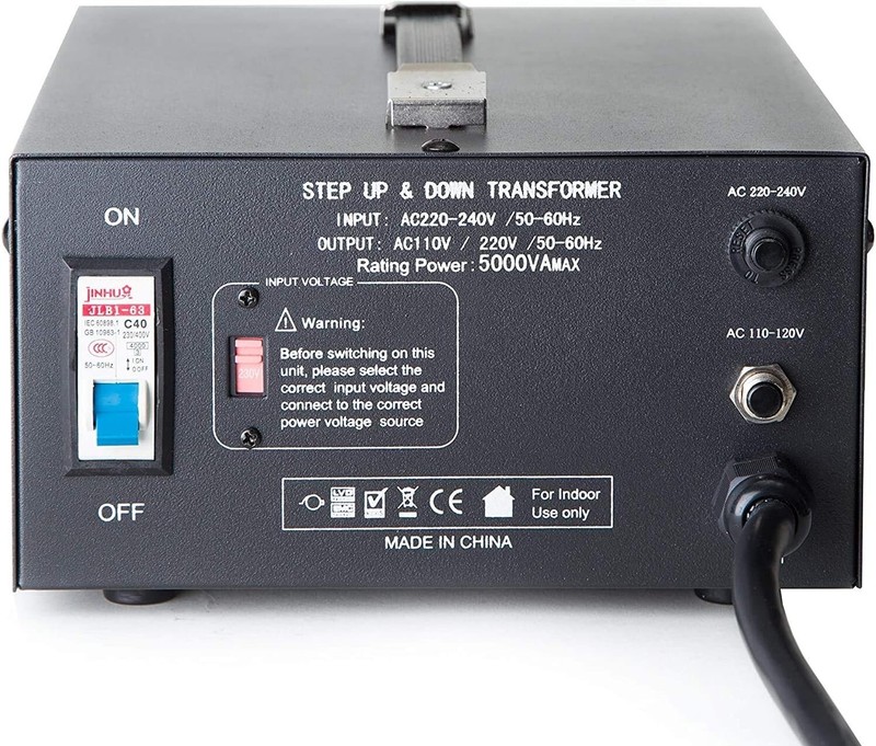 5000W Voltage Converter Transformer 110V/220V Step Up/Down 3-Year Warranty gallery