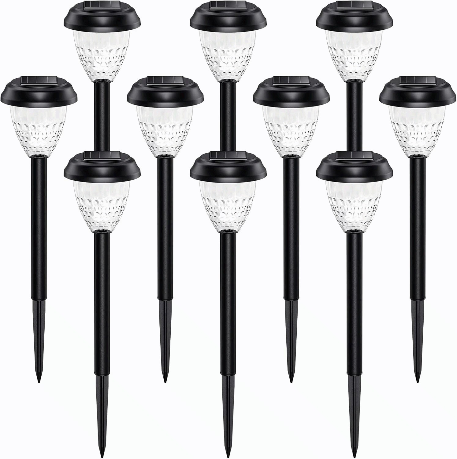6 Pack LED Solar Garden Lights, Outdoor Decorations, Garden Decor for Yard 3tds gallery