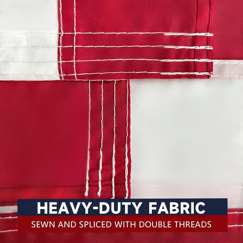 American Flag 2.5x4 Ft Heavy Duty American Flags for Outside with Embroidered... gallery