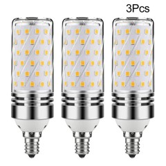 16W E12 LED Corn Bulb Light 6000K Candelabra Ceiling Fan Lamp Daylight White /US