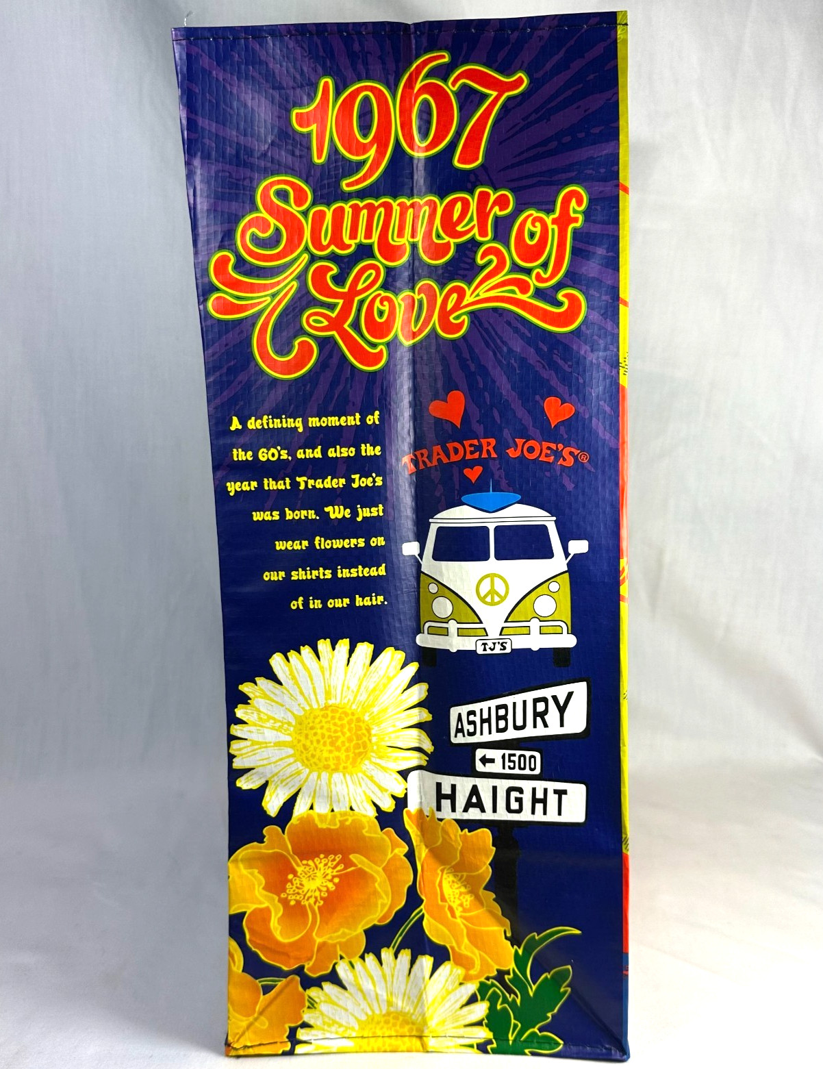 Trader Joe’s San Francisco Reusable Tote Bag Napa Golden Gate CA gallery