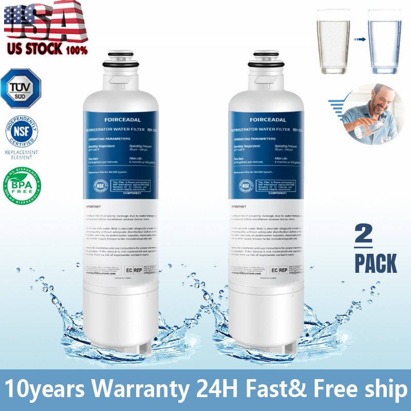 2xReplacement Water Filter For Bosch Uitra Clarity 11025825 12028325 WFC100MF gallery