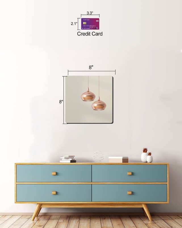 Unbreakable Plexiglass Acrylic Mirror for Kids, 1 PCS 8 x 8 8"L x 8"W, Silver gallery