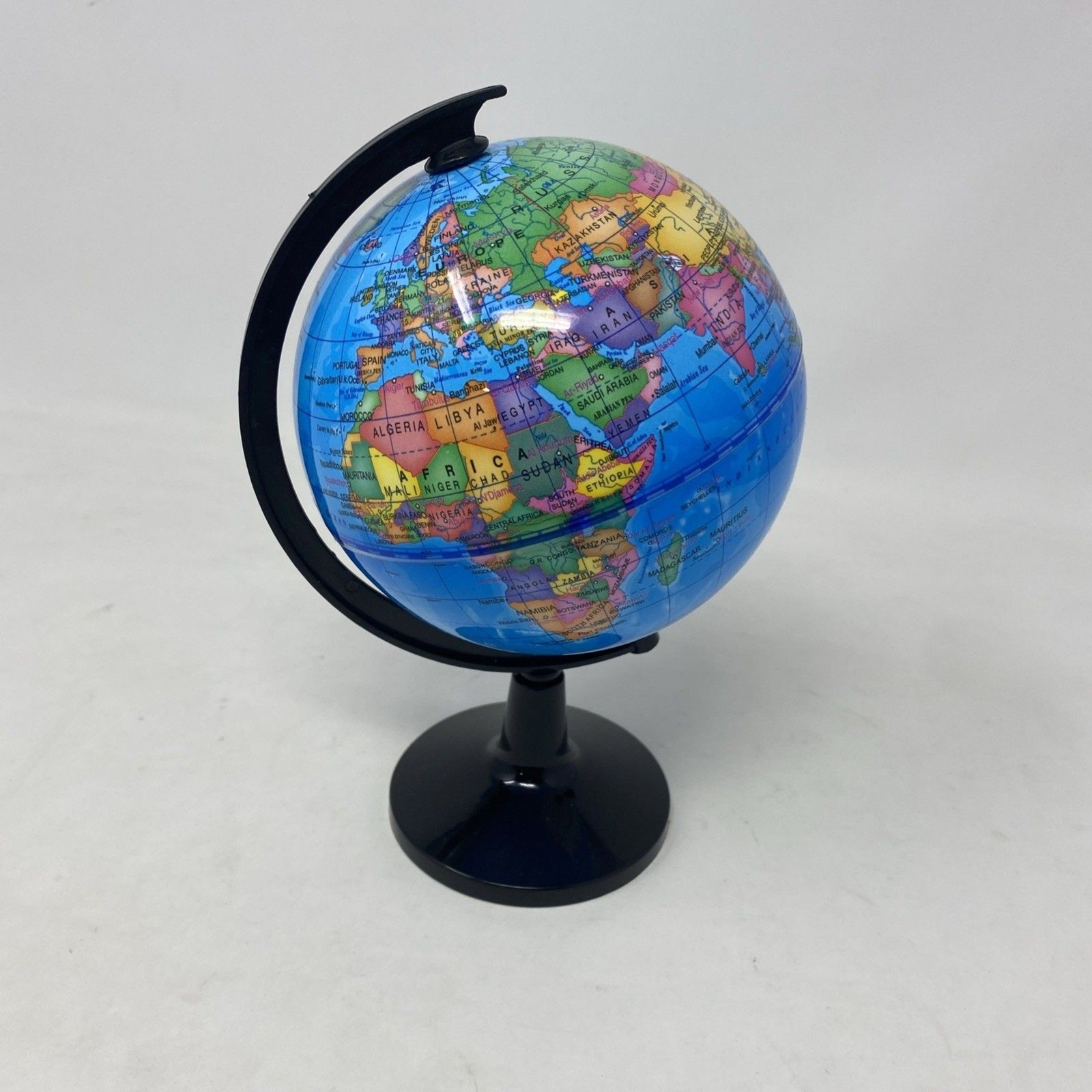 TCP Global 6" Blue Ocean World Globe, Political Geography, Rotates, Educational gallery