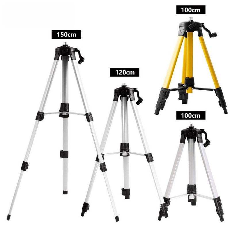 Tripod Stand for Level Adjustable 1.0m 1.2m 1.5m Aluminum or Iron Construction gallery