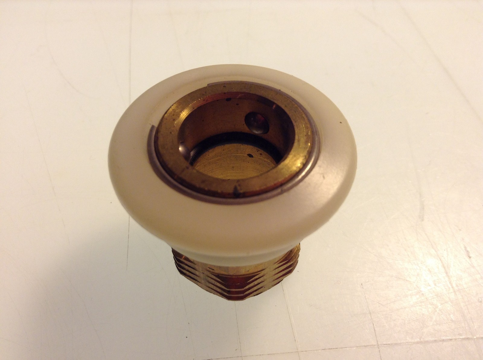 Gas Fitting Copper with Plastic White Base Fitting gallery
