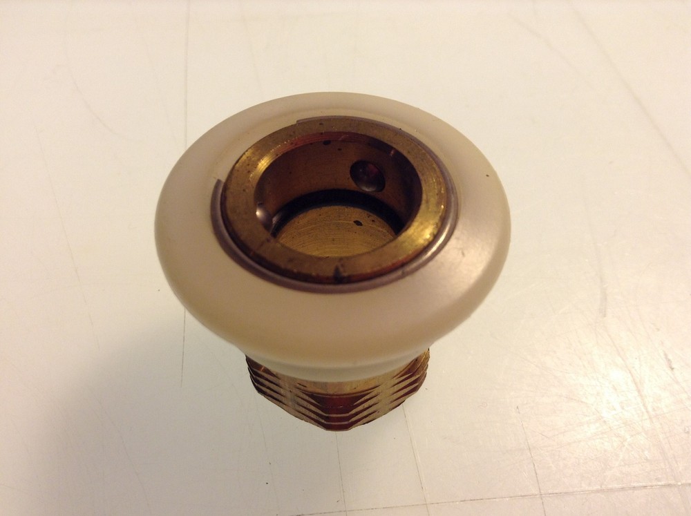 Gas Fitting Copper with Plastic White Base Fitting