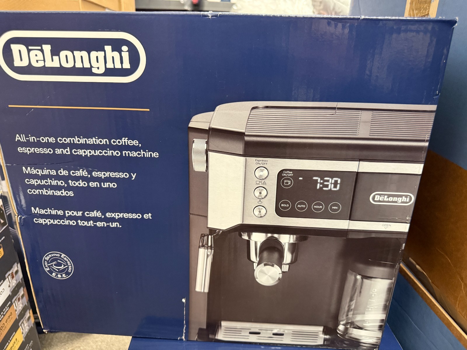 De'Longhi All-In-One Combination Coffee and Espresso Machine COM530M - NEW gallery