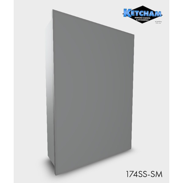 Ketcham 174Ss-Sm 18" X 24" Stainless Steel Surface Mounted Ss Framed Medicine gallery