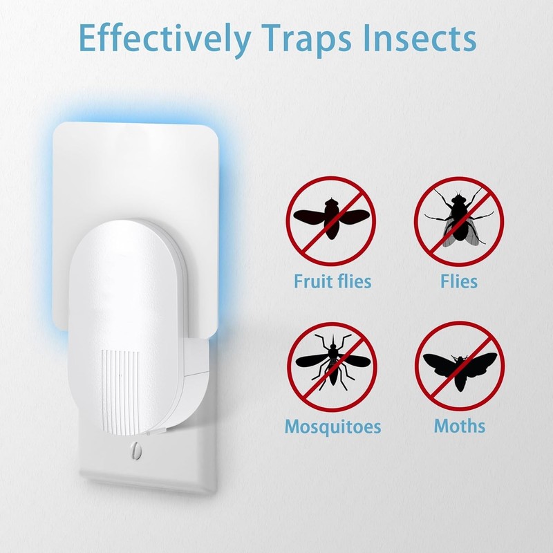 40 Pack Fly Trap Refills Compatible with Safer Home Flying Insect Trap Bulk NEW gallery