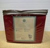 Martha Stewart Collection Red Pepper 100% Cotton Flannel Queen Sheet Set NEW gallery