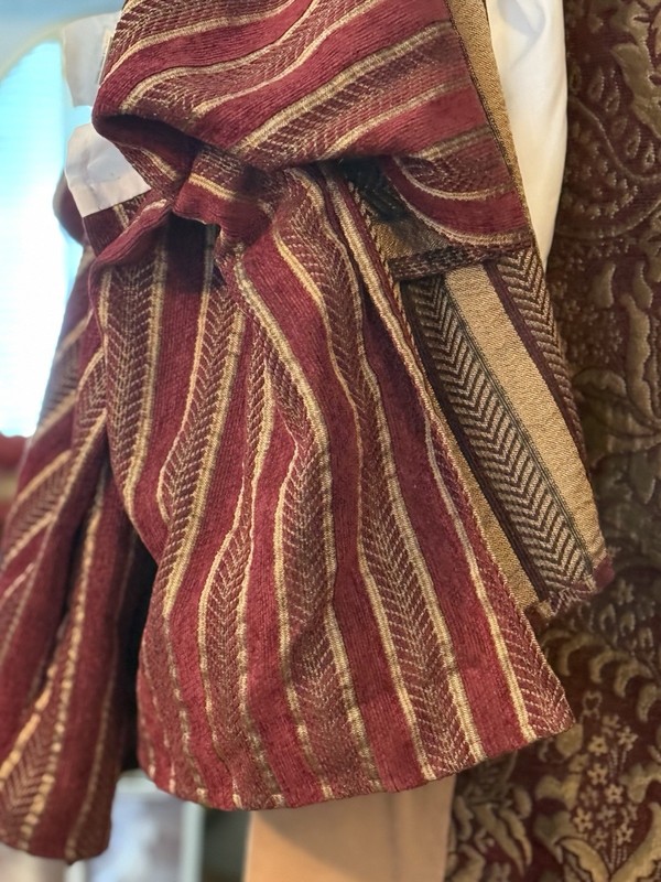 American Century Classic Comforter, 2- Pillow Shams, Bed Skirt Maroon Gold - Q gallery