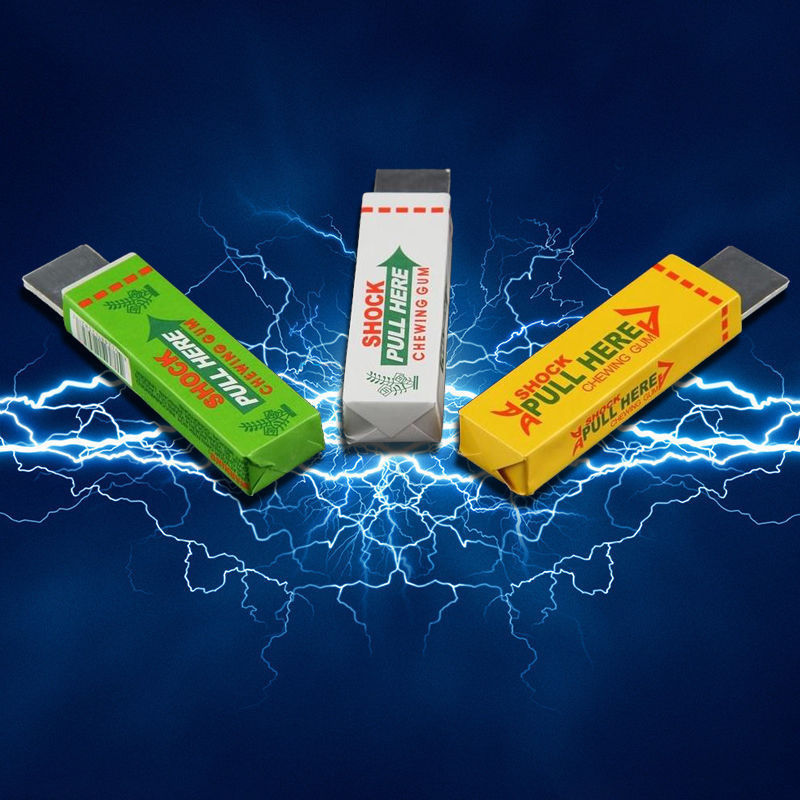 1 Pc Shocking Gum -Shocking Electric Shock Novelty Bubble Gum Prank Trick gallery