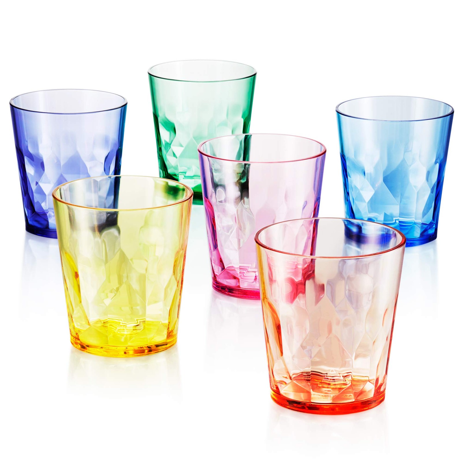 SCANDINOVIA - 13oz Unbreakable Premium Drinking Glasses Set of 6 - Made in Ja... gallery