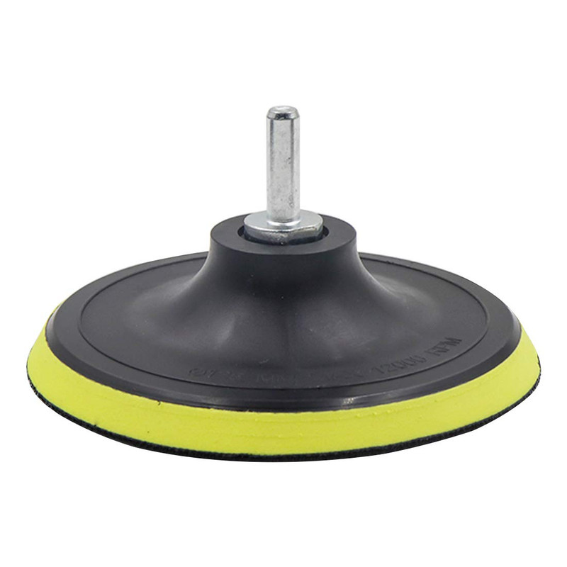 2 Pcs 5" Hook & Loop Backing Pad w/ M10 Drill Adapter for Orbital Sander gallery