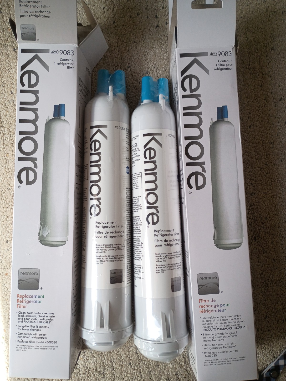 Genuine Kenmore 9083 Refrigerator Water Filter 46-9083 Replacement NIB Sealed gallery