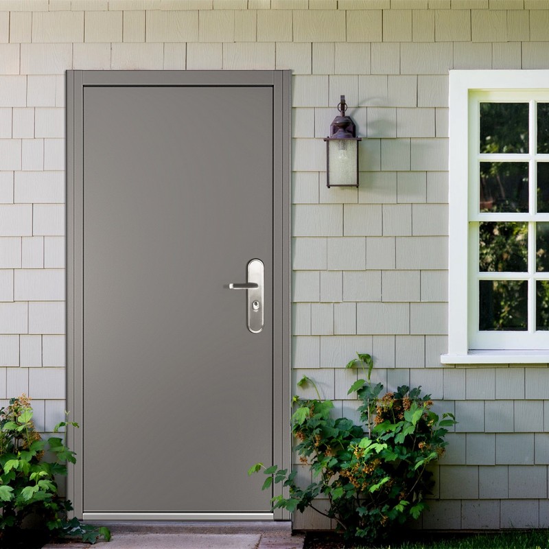 VIZ-PRO Quick Mount Steel Security Door 29" with Frame and Accessories gallery