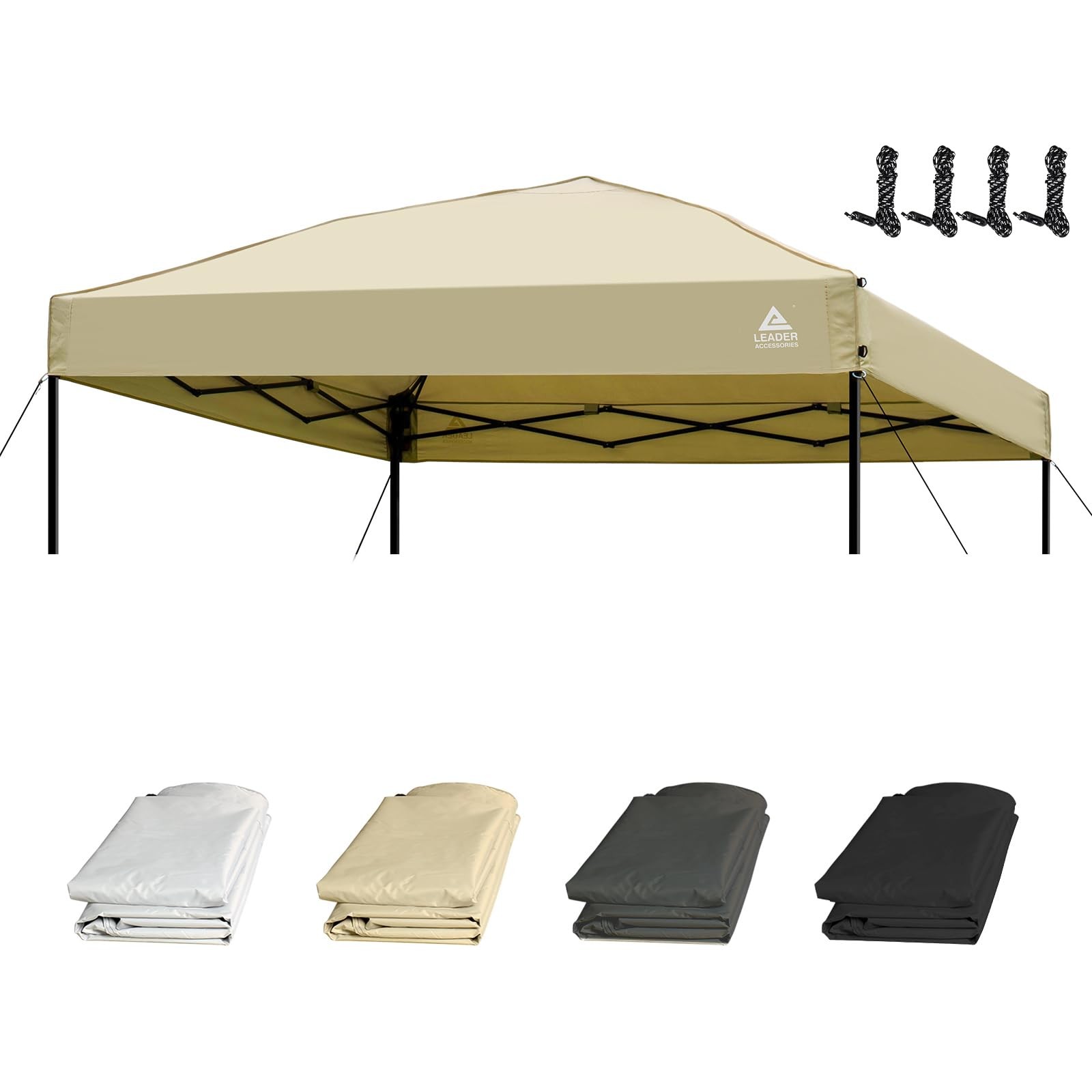 Leader Accessories Replacement Canopy Top Cover For 10 X 10 Straight Leg Pop Up gallery
