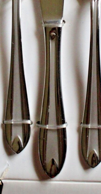 CLASSY ANASTASIA Hampton Silversmiths OPEN STOCK Unused Stainless Flatware China gallery