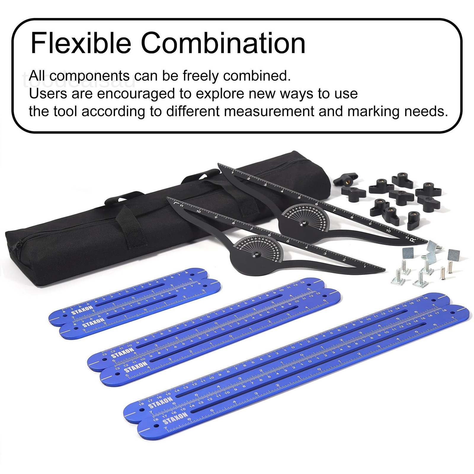 Stair Tread Template Tool – Gauge, Tools for Black+Blue gallery