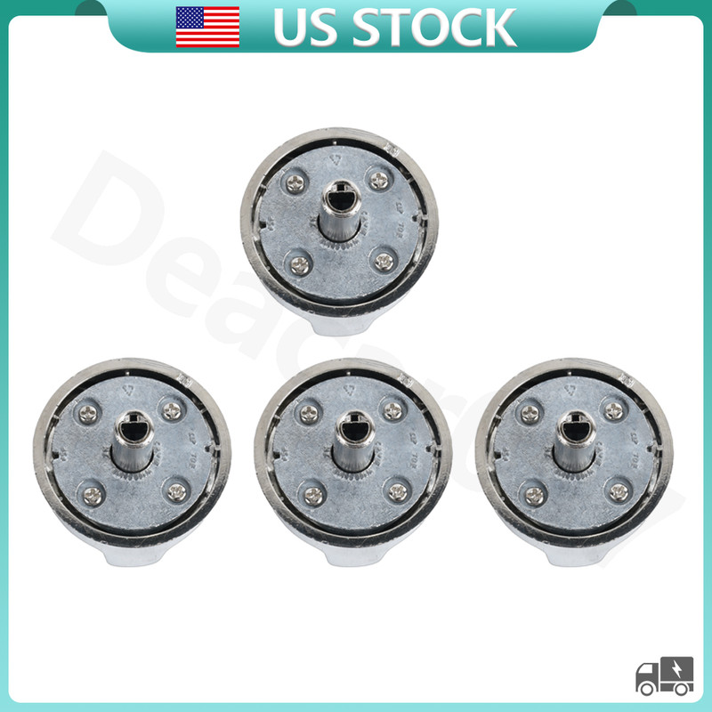 4PCS Range Control Knob For Whirlpool Oven WEG515S0FB0 WEG745H0FE0 W11517334 gallery
