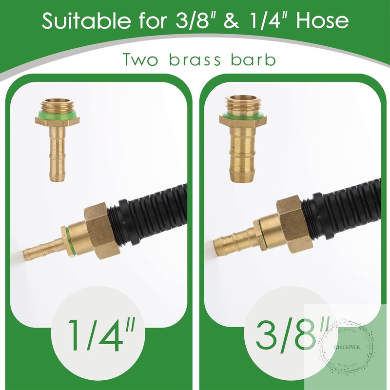 Stainless Steel Sprayer Wand Replacement with 3 Types of Nozzles, Fan Nozzle, gallery