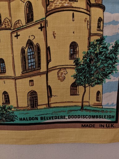 Devon The County That Has Everything Causeway Tea Towel Cotton Made In UK 29x19 gallery