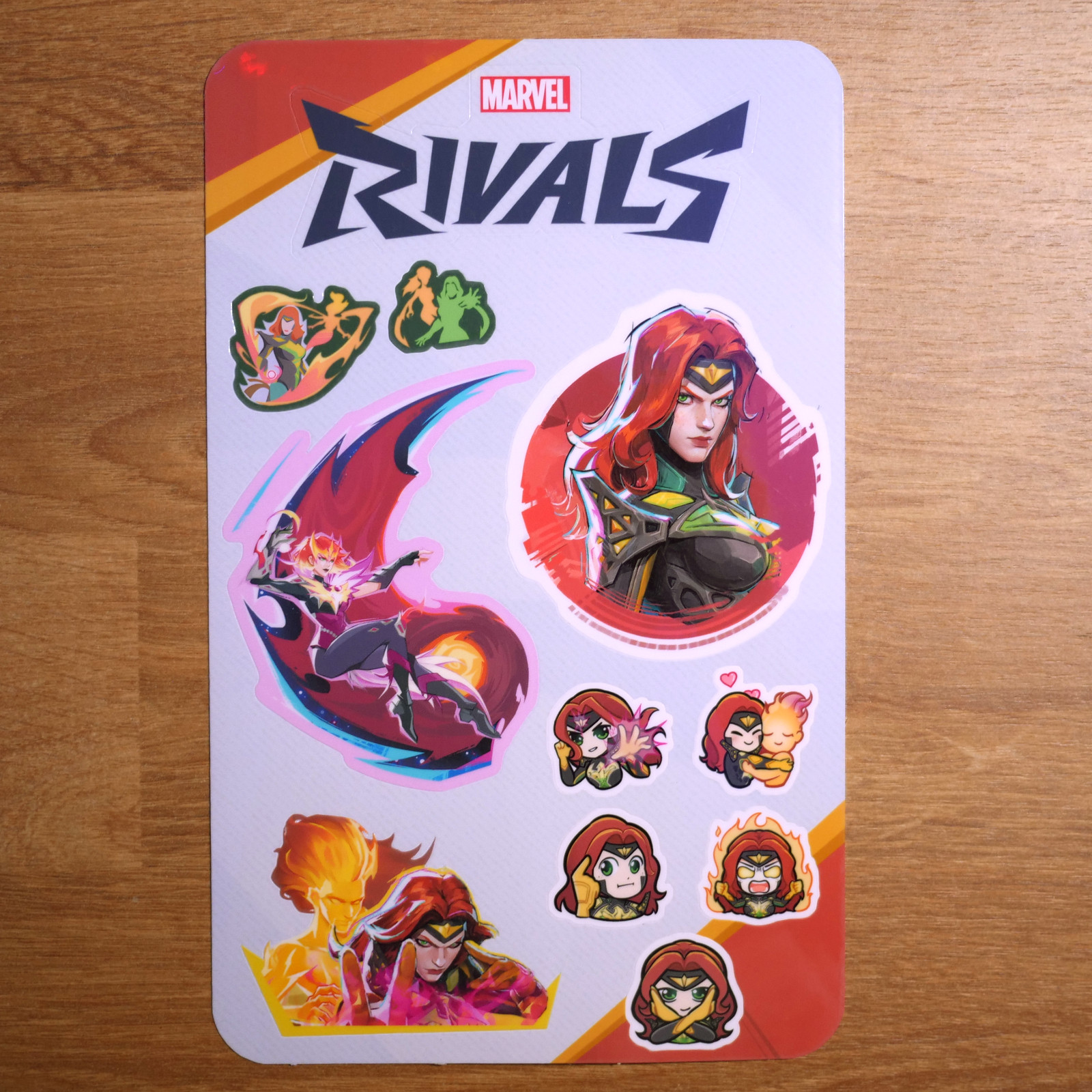 Marvel Rivals Phoenix (Jean Grey) X-Men Sticker Sheet gallery