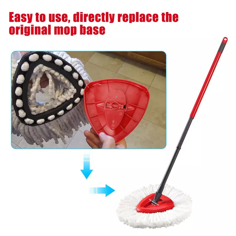 1-4 pcs Rotating Replacement Mop Base Parts Refill Head Disc For O-Cedar gallery