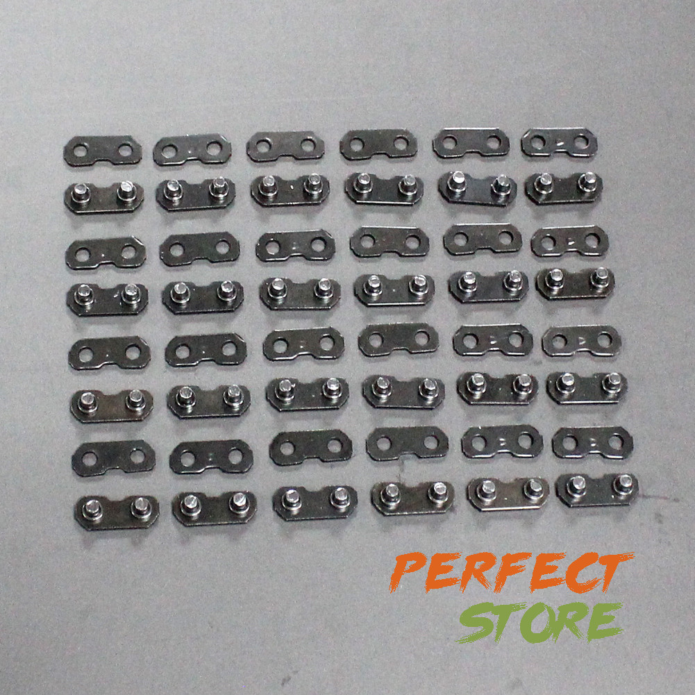 24x 3/8" Chainsaw Chain Link For Oregon #72 #73 Repair Preset Straps 050-058 gallery
