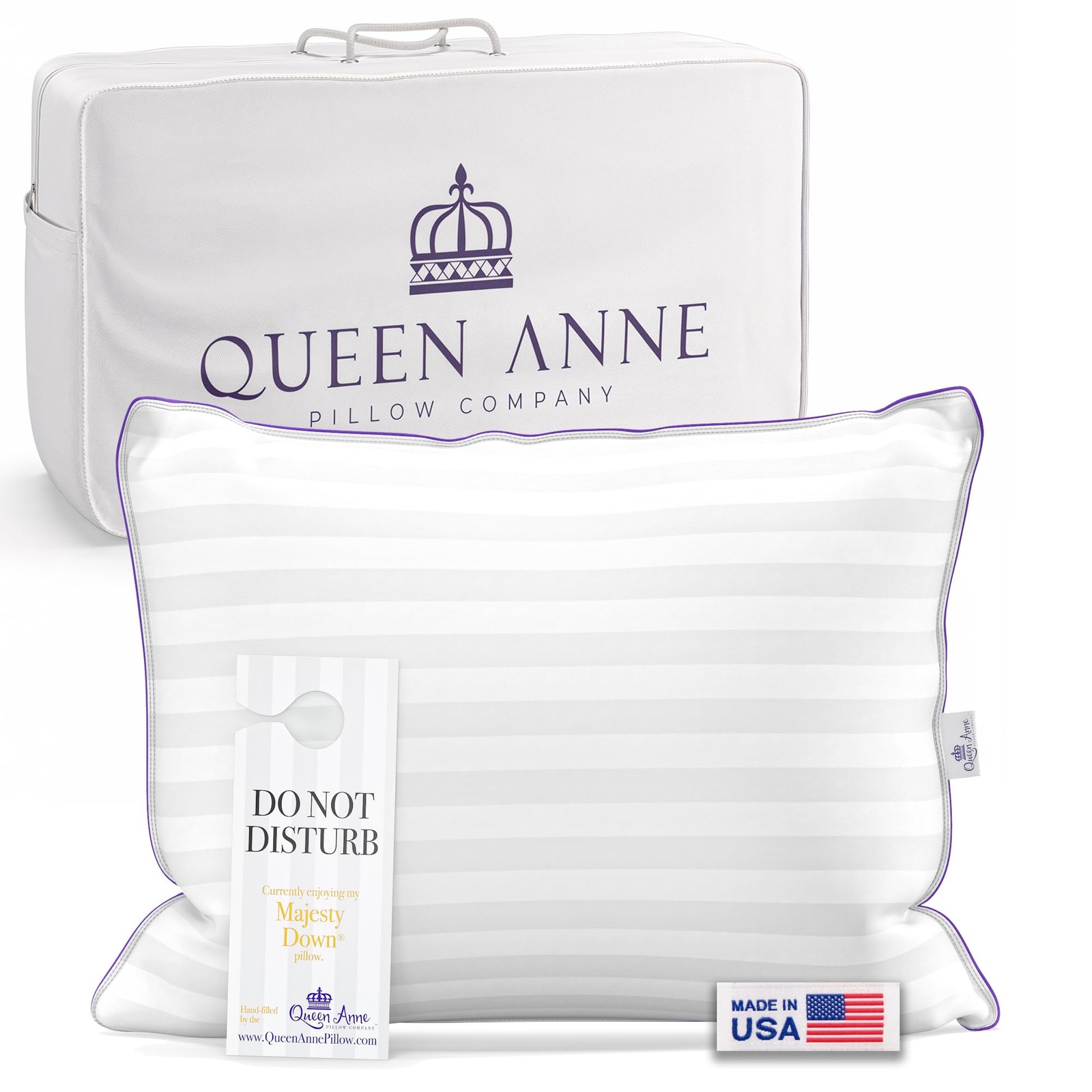 Luxury Hotel Down Alternative Pillow - Majesty Down - Synthetic Allergy Free ... gallery