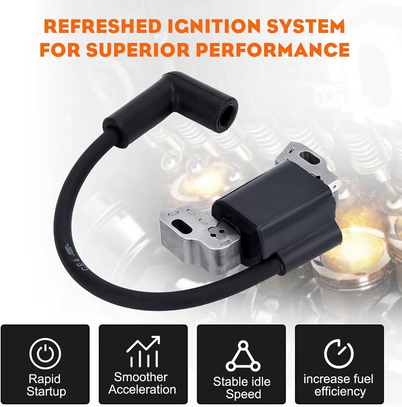 2PC Ignition Coil For Briggs & Stratton 798534 799582 593872 84005272 Engine gallery